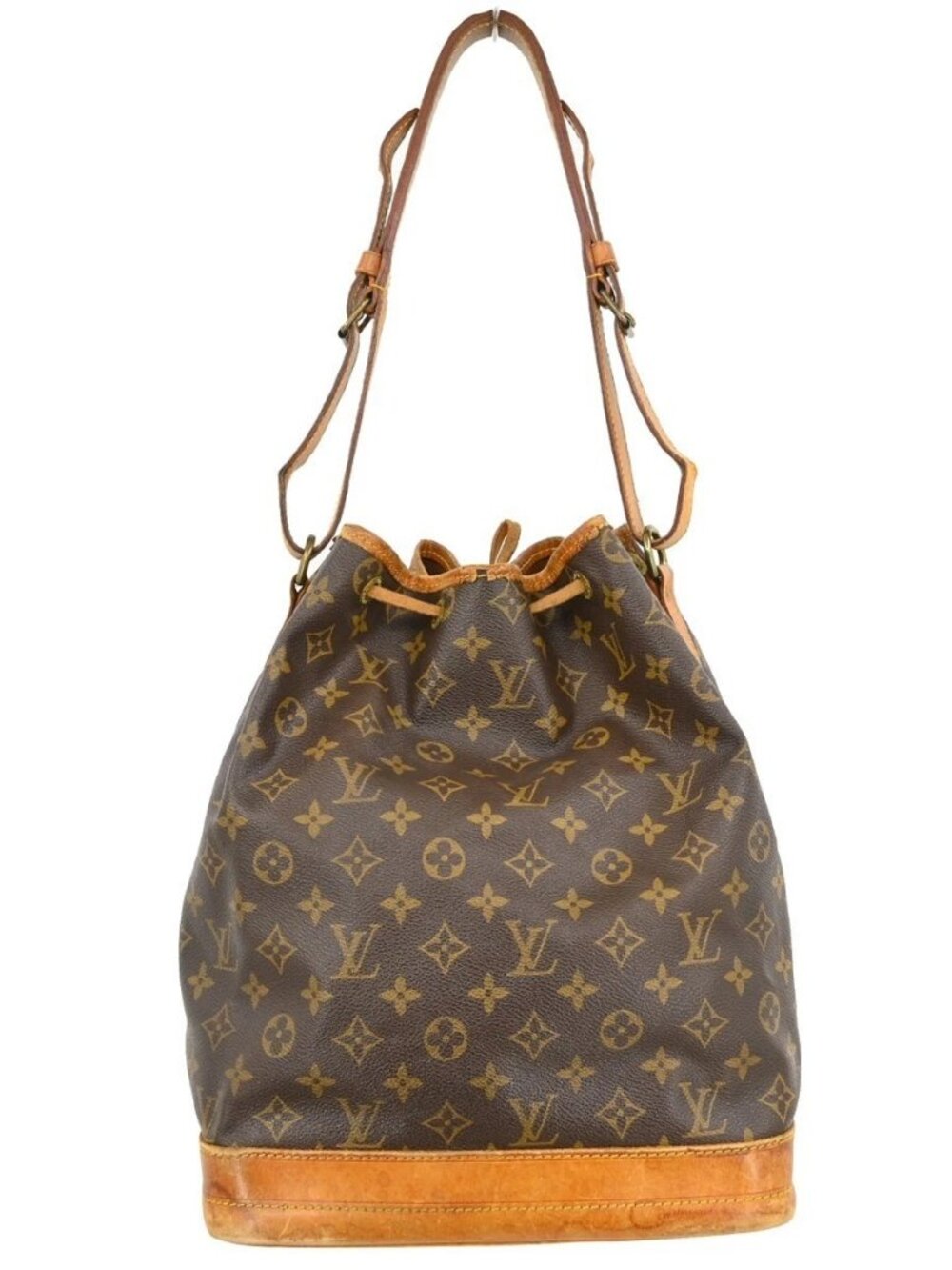 BUYIT04 LOUIS VUITTON NOE DRAWSTRING SHOULDER BAG M42224 AR8911 YQ08292 - Picture 2 of 16